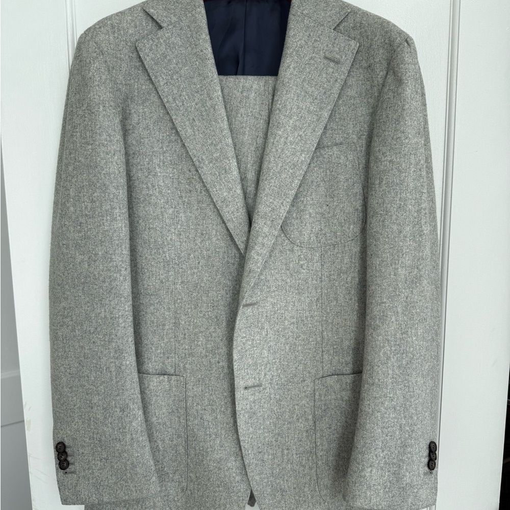 Men's Gray flannel suit 40S
